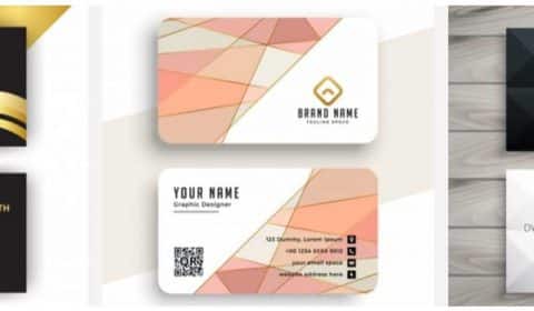 mau thiet ke name card chuyen nghiep 69+ Mẫu name card đẹp của dịch vụ thiết kế card visit online