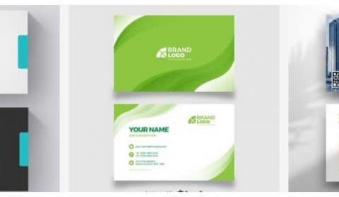 thiet ke name card 69+ Mẫu name card đẹp của dịch vụ thiết kế card visit online